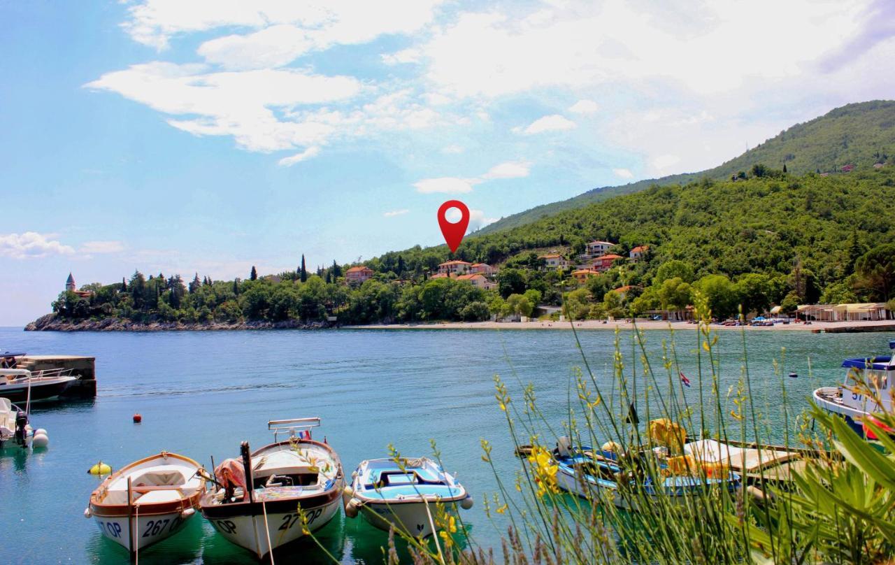 Apartments By The Sea Medveja, Opatija - 7720 로브란 외부 사진